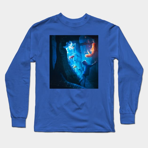 Fountain of youth Long Sleeve T-Shirt by Ergen Art